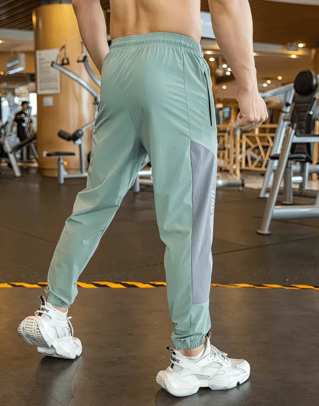 Stylish Quick-Drying Sporty Men's Pants with Cuffs for Training - SF0743