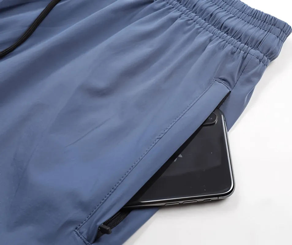 Stylish Quick-Drying Sporty Men's Pants with Cuffs for Training - SF0743