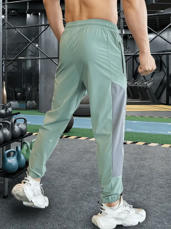 Stylish Quick-Drying Sporty Men's Pants with Cuffs for Training - SF0743