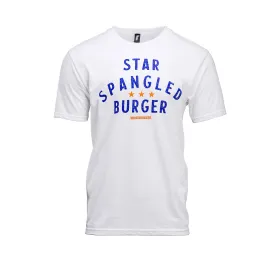Tumbleweed TexStyles White Star Spangled Burger Tee