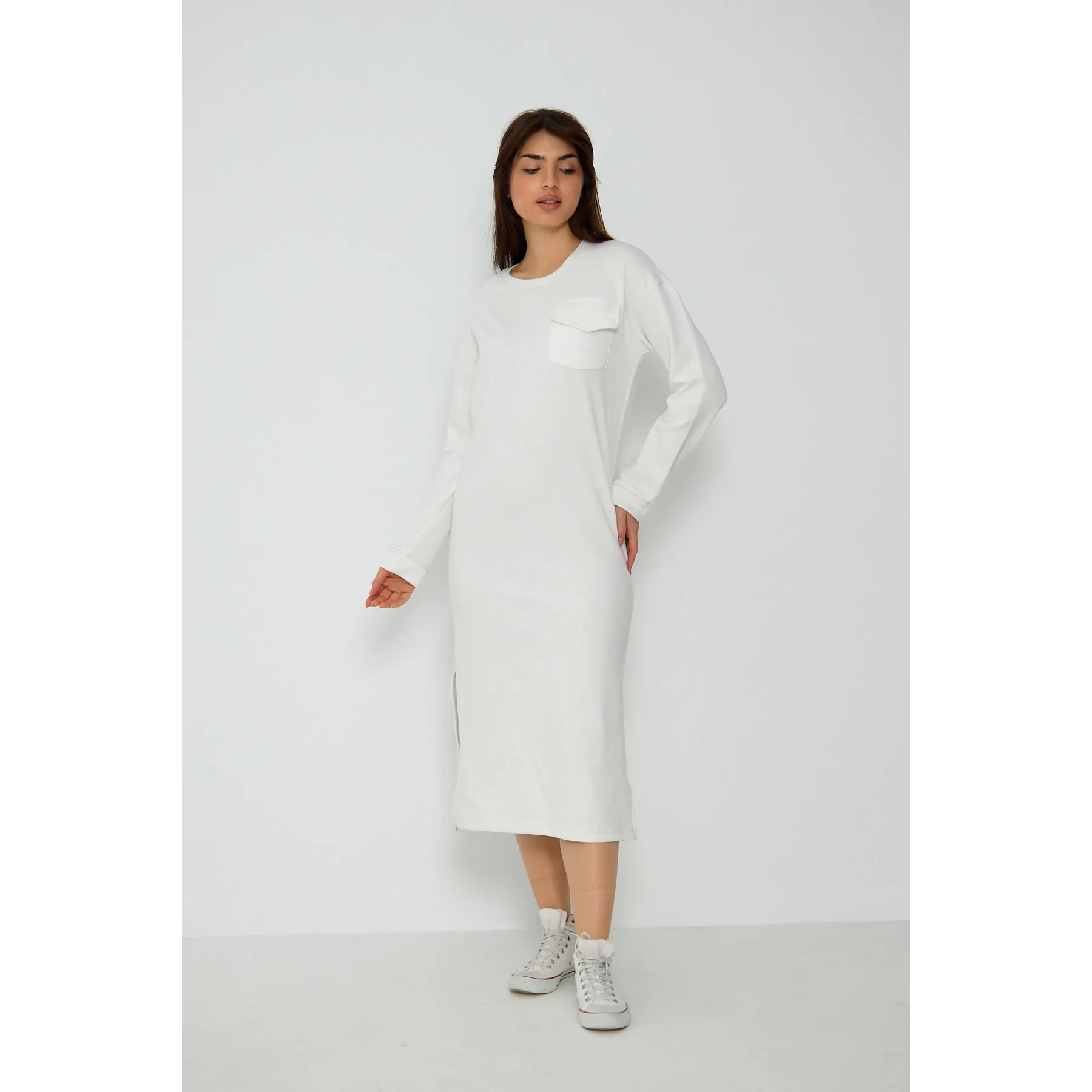 White Long Maxi Dress