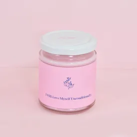 White Tea & Mint I Will Love Myself Unconditionally Affirmation Candle