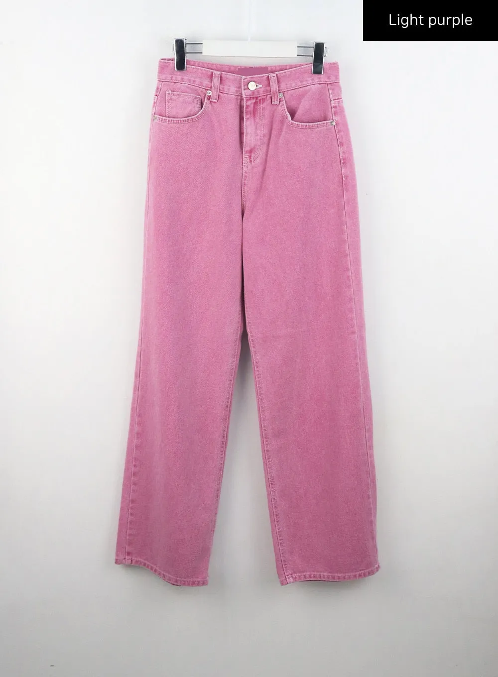 Wide Leg Color Pants CL317