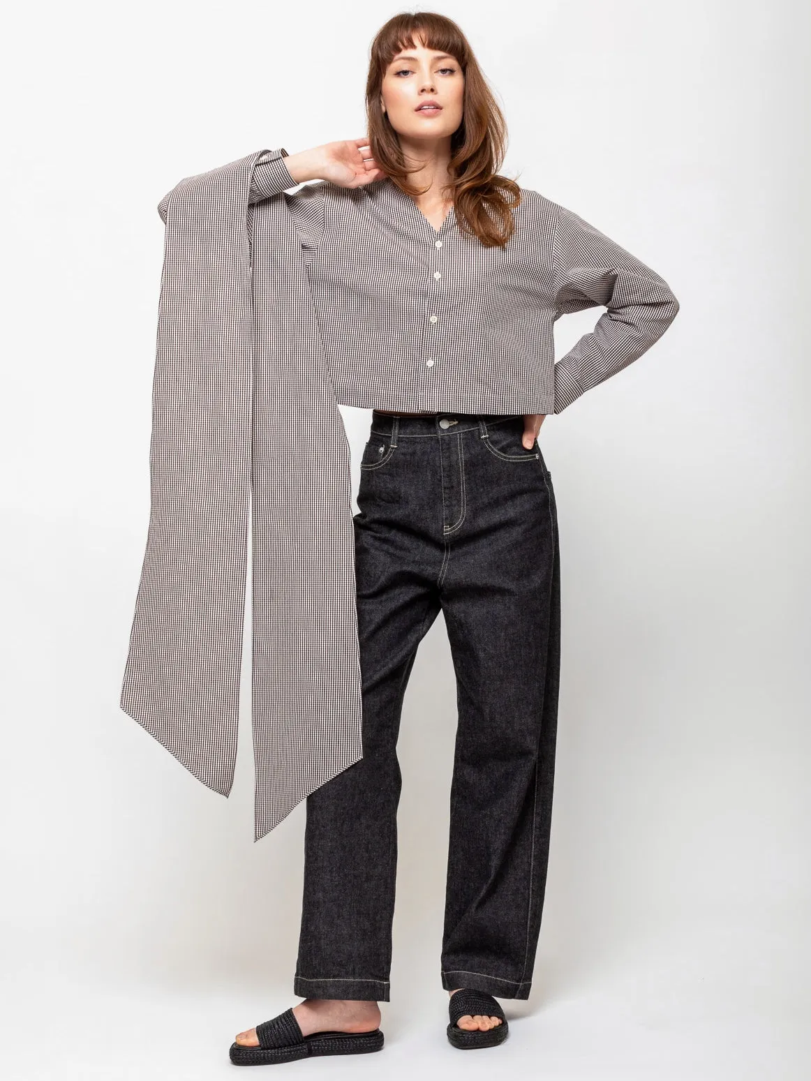 Wide Leg Jean - Black