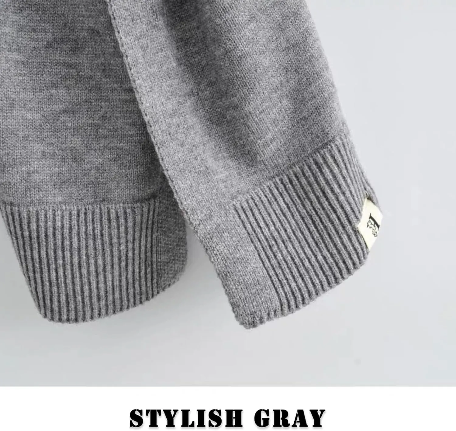 Women's Fashion Knitted Shawl - Khaki Sweater Shawl for Air-Conditioned Rooms